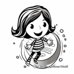 Fun Peppermint Patty Coloring Pages 2