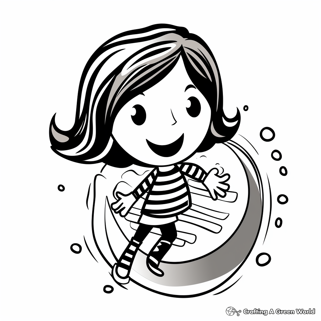 Fun Peppermint Patty Coloring Pages 2