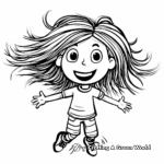 Fun Peppermint Patty Coloring Pages 3