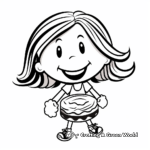 Fun Peppermint Patty Coloring Pages 4