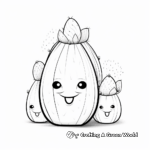 Fun Prickly Pear Cactus Coloring Pages 1