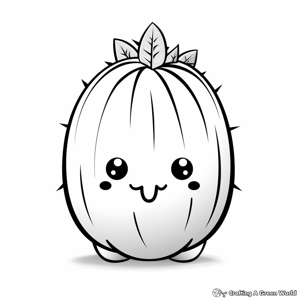 Fun Prickly Pear Cactus Coloring Pages 2