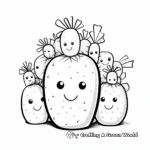 Fun Prickly Pear Cactus Coloring Pages 3