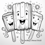 Fun Razzle Dazzle Popsicle Coloring Pages for Kids 1