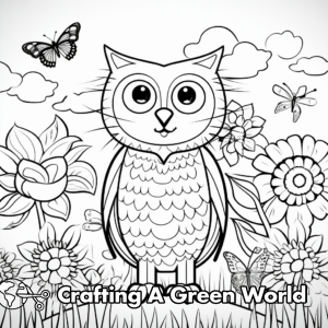 Spring Preschool Coloring Pages - Free &amp; Printable!