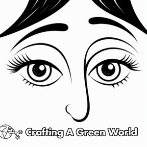 Nose Coloring Pages - Free &amp; Printable!