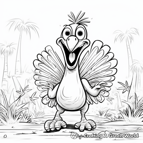 Realistic Turkey Coloring Pages - Free & Printable!