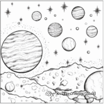 Galaxy Patterns: Milky Way Coloring Pages 3