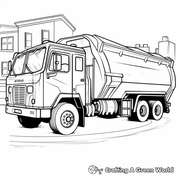 Truck Coloring Pages - Free &amp; Printable!