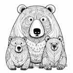 Gentle Giant: Big Daddy Bear Coloring Pages 2