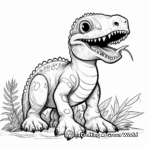 Gentle Gigantosaurus Coloring Pages for Toddlers 2
