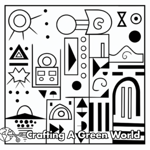 Shapes Coloring Pages - Free & Printable!