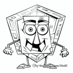 Geometric Trapezoid Coloring Pages for Math Lovers 2