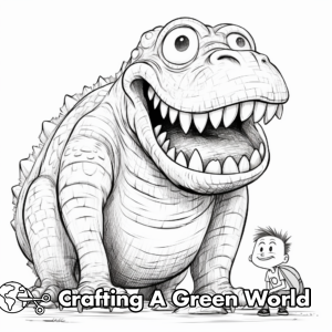 Alligator Coloring Pages - Free &amp; Printable!