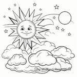 Glorious Sunrise Coloring Pages 4