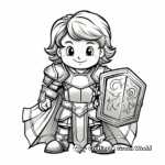 God's Protection: Armor of God Coloring Pages 2