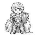 God's Protection: Armor of God Coloring Pages 4