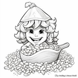 Golden Puffed Rice Cereal Coloring Pages 2