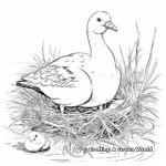 Goose Nesting Season Coloring Pages 4