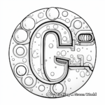 Groovy Bubble Letter Alphabet Coloring Pages 3