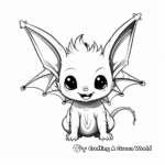 Growing Baby Bat Life Cycle Coloring Pages 3