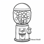 Gumball Machine Coloring Pages 2
