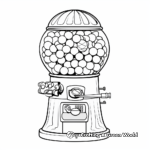 Gumball Machine Coloring Pages 4