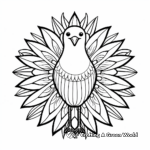 Hand-Drawn Seagull Mandala Coloring Pages 4