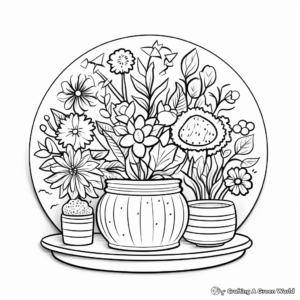 Hand Painted Ceramics Coloring Pages 4