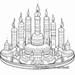 Hanukkah-Themed Coloring Pages 3