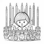 Hanukkah-Themed Coloring Pages 4