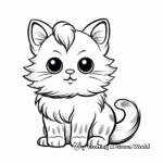 Hard Ragdoll Cat Coloring Pages 2