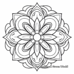 Harmony-Mandala Coloring Pages for Mental Health 1