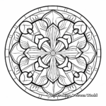 Harmony-Mandala Coloring Pages for Mental Health 4