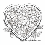 Hearty Meat Lovers Pizza Coloring Pages 1