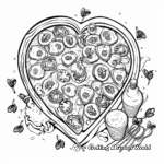 Hearty Meat Lovers Pizza Coloring Pages 2