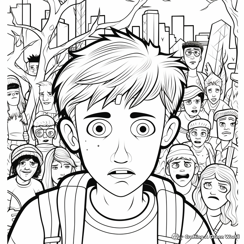 Helping Kids Identify Safe Adults Coloring Pages 1
