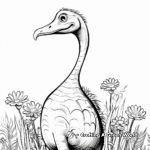 Herbivorous Euhelopus Coloring Pages for Children 3
