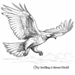 High-detail Wedge-tailed Eagle Coloring Pages for Advanced Colorers 3