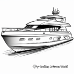 High-tech Sport Fishing Boat Coloring Pages 3