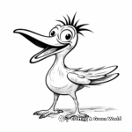 Hilarious Road Runner Bird Coloring Pages 2