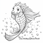 Hippocampus Mermaid Horse Coloring Sheets 2