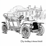 Historical Steam Car Coloring Pages 4