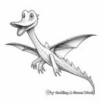 Historically Accurate Pteranodon Coloring Pages 3