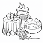 Homemade Baked Goods Coloring Pages 4