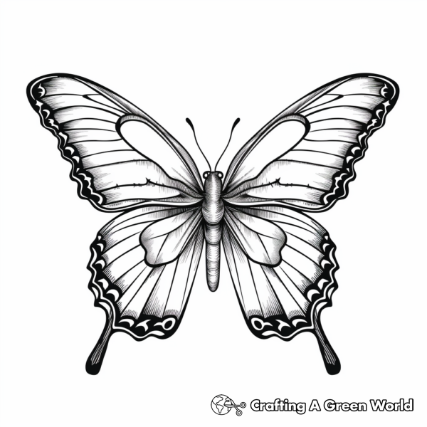 Butterfly Coloring Pages - Free & Printable!