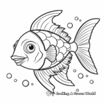 Imaginative Green Sunfish Coloring Pages 3