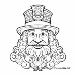 Imaginative Leprechaun Coloring Pages for Adults 3