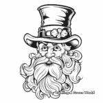 Imaginative Leprechaun Coloring Pages for Adults 4