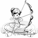 Impressive Archery in Summer Olympics Coloring Pages 2